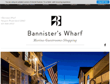 Tablet Screenshot of bannistersnewport.com